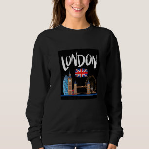 Cool London Famous Landmarks London London Sweatshirt