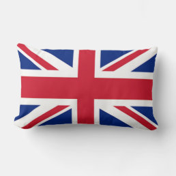 cool london fashion british flag union jack lumbar pillow