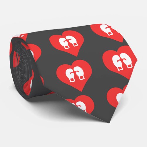 Cool Love Boxing Gloves Neck Tie