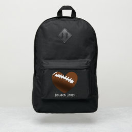 Cool love Football sports lovers add name  Port Authority&#174; Backpack