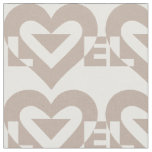 Cool Love Graphic, Gray Fabric