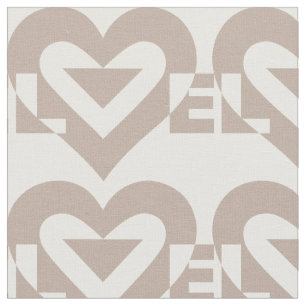 Cool Love Graphic, Gray Fabric