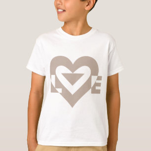 Cool Love Graphic, Gray T-Shirt