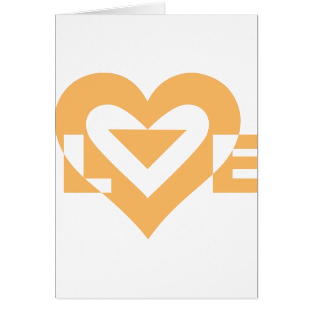 Cool Love Graphic, Orange (Front)