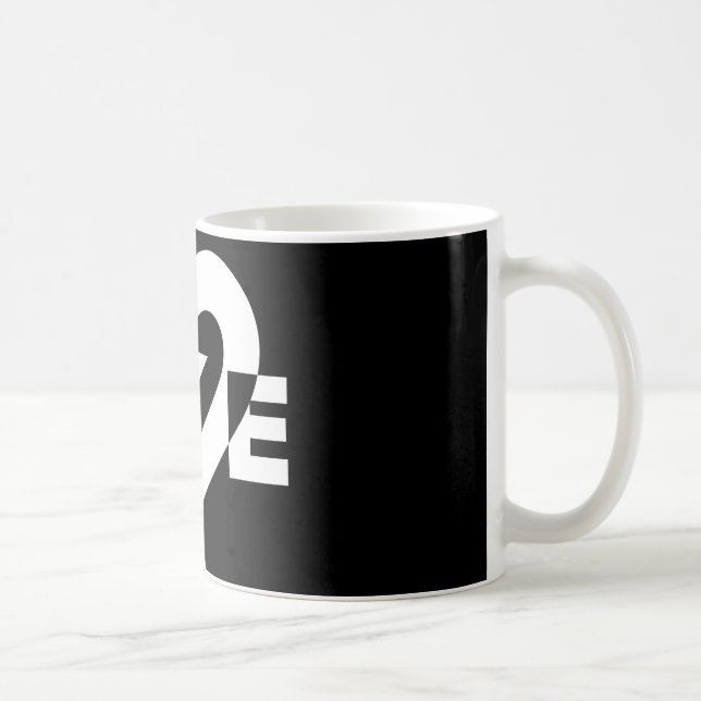 Cool Love Graphic, White Coffee Mug (Right)