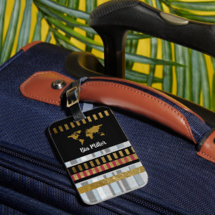 Cool luggage tag for her