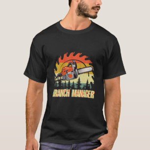 Cool Lumberjack Art Men Women Arborist Logger Bran T-Shirt