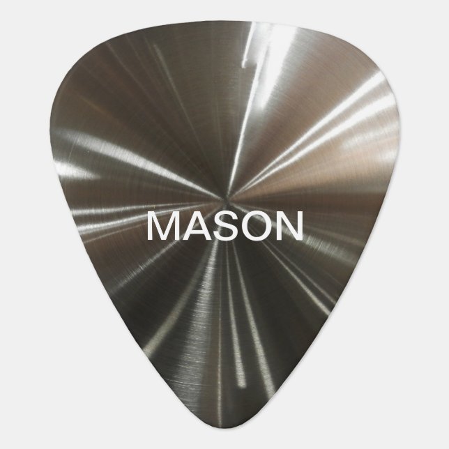 Cool Luxury Monogram Guitar Picks (Front)