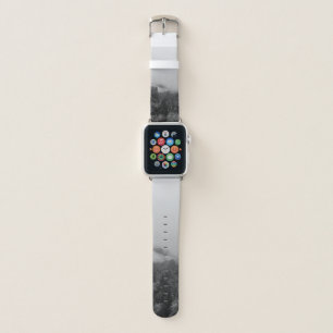 Cool, magical foggy nature apple watch band