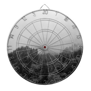 Cool, magical foggy nature dart board