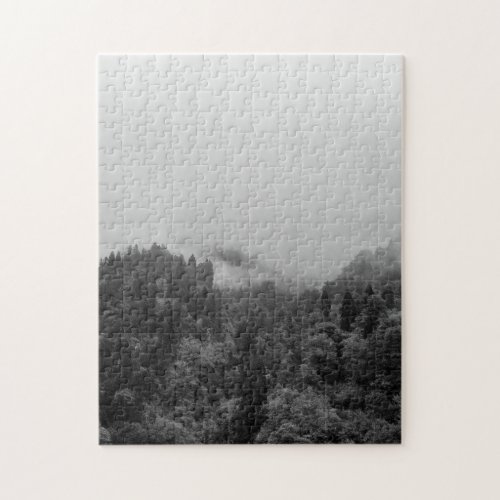 Cool magical foggy nature jigsaw puzzle