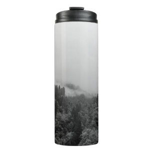 Cool, magical foggy nature thermal tumbler