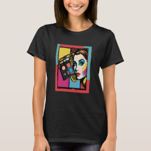 Cool Makeup Artist Pop Makeup Kit Mom T-Shirt