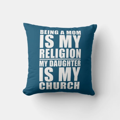 Cool Mama Mother Mommy Mom Mothers Day  Throw Pillow