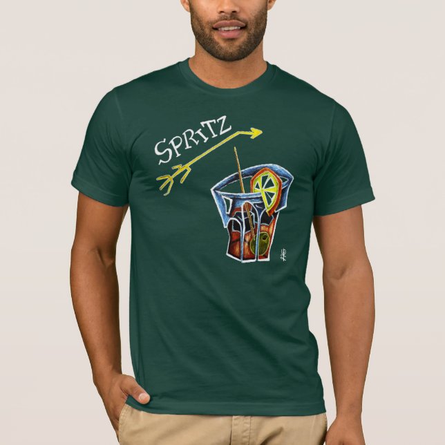 Cool Man T-shirt - Spritz Aperol - Venice Italy (Front)