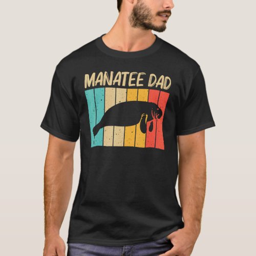 Cool Manatee For Men Women Sea Cow Save The Manate T_Shirt