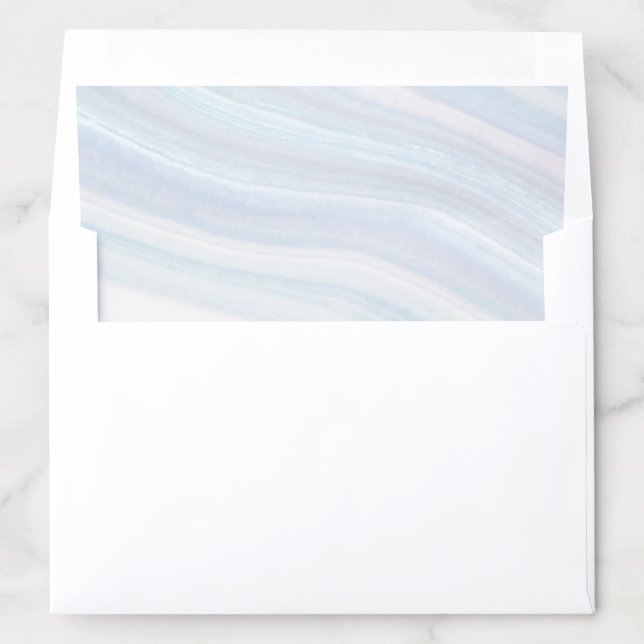 Cool Marble Geode Envelope Liner (In Envelope)