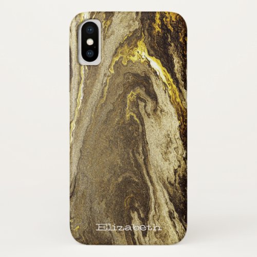 Cool Marble  Stone Texture iPhone XS Case