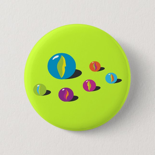 Cool Marbles Button (Front)