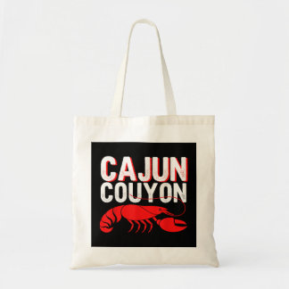 Cool Mardi Gras Cajun Couyon Funny Slang Cultural  Tote Bag