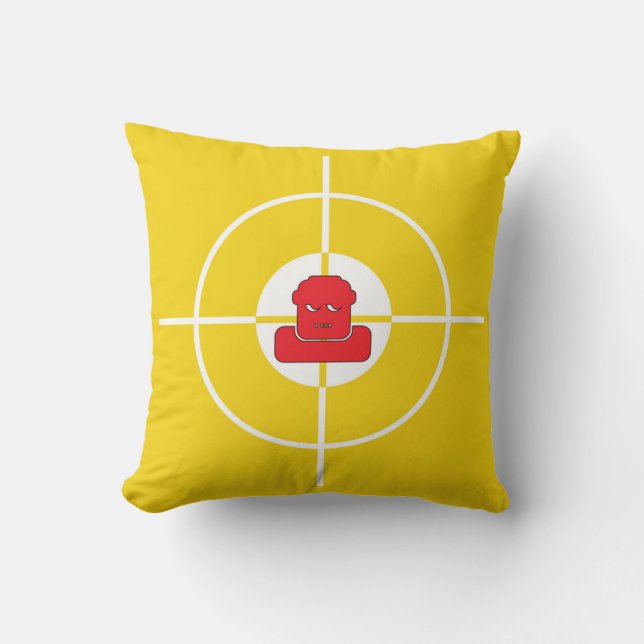 Cool Marksman Pillow! Throw Pillow (Front)