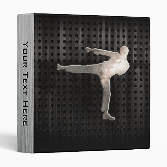 Cool Martial Arts Binder (Front/Spine)