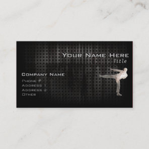 Cool Martial Arts Business Card