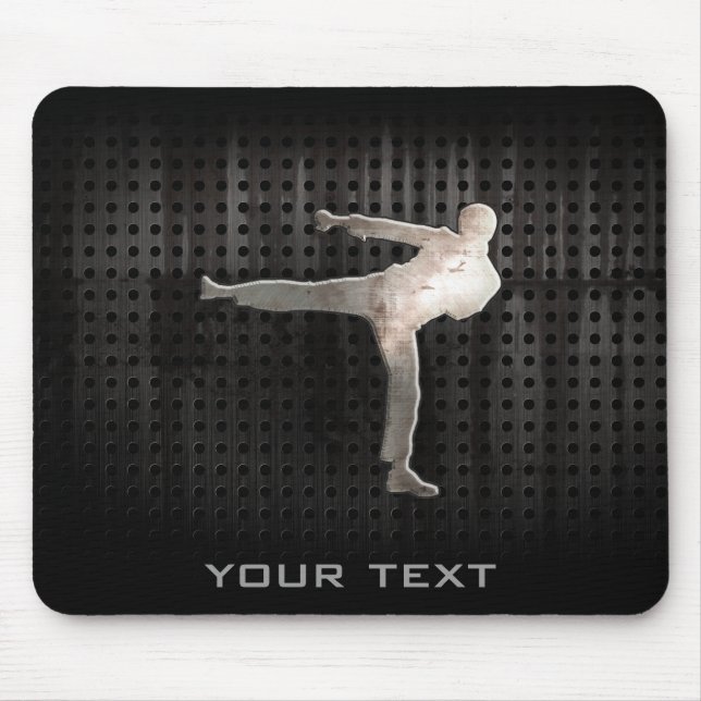 Cool Martial Arts Mouse Pad (Front)