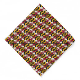 Cool Maryland Flag Bandana / Handkerchief