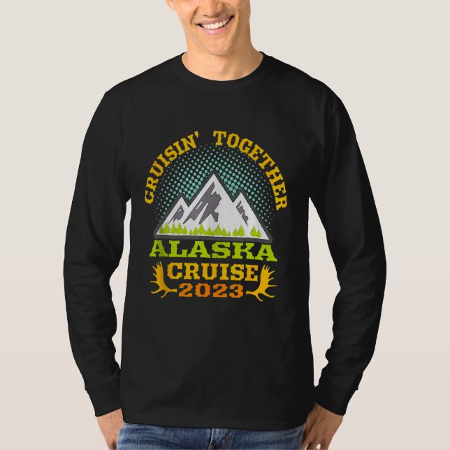 Cool Matching Family Friends And Group Alaska Crui T-Shirt (Front)