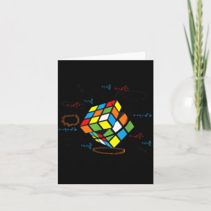 Cool Math Rubik Rubix Rubics Player Cube Math Card