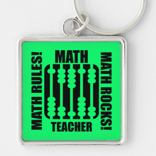 cool math teacher keychain
