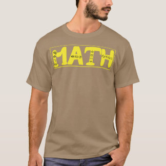 COOL MATH WITH SYMBOLS DESIGN T-Shirt