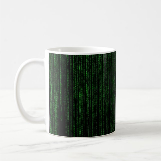 Cool Matrix Effect Coffee Mug (Left)