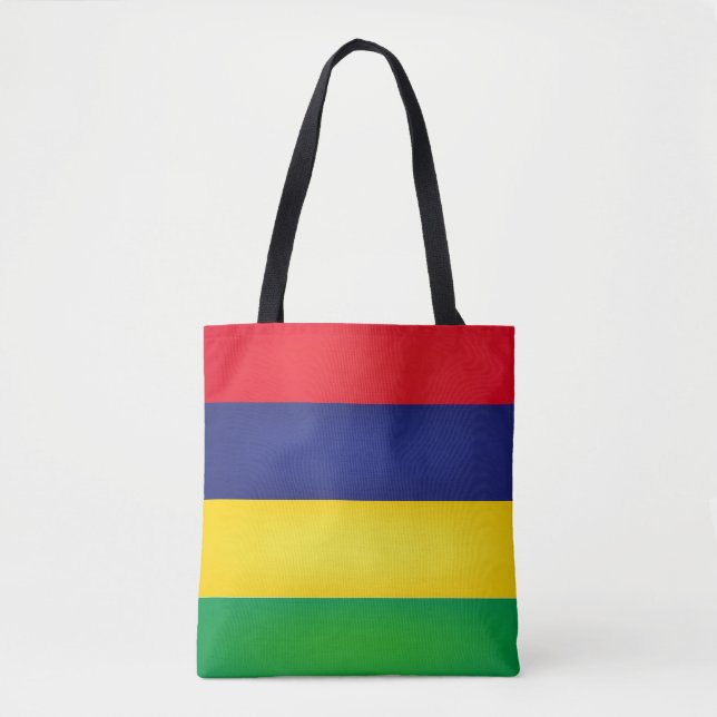 Cool Mauritius Flag Fashion Tote Bag (Front)