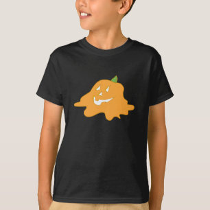 Cool Melting Halloween Jack-O-Lantern T-Shirt