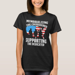 Cool memorializing Veterans Day USA Memorial T-Shirt