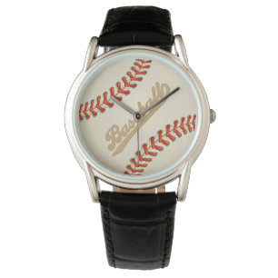 cool men Baseball sports lovers Watch