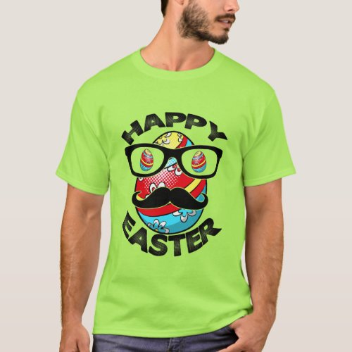 cool men Happy Eater egg  T_Shirt