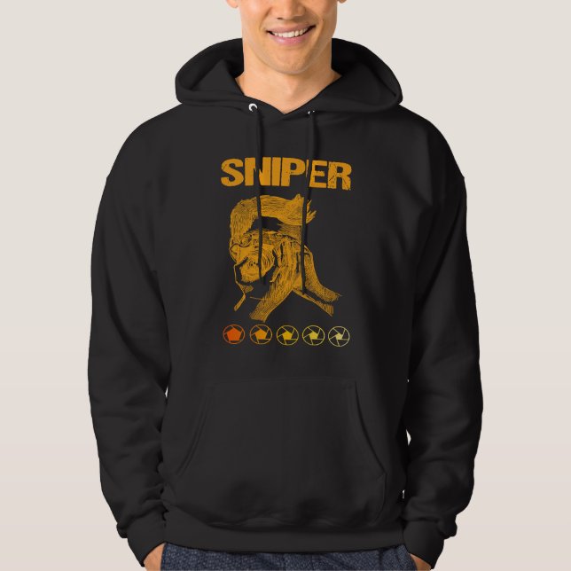 cool Men & Women Photographer Outfit Focus Photo s Hoodie (Front)