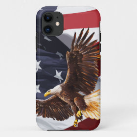 Cool Mens American Patriotic Case-Mate iPhone Case