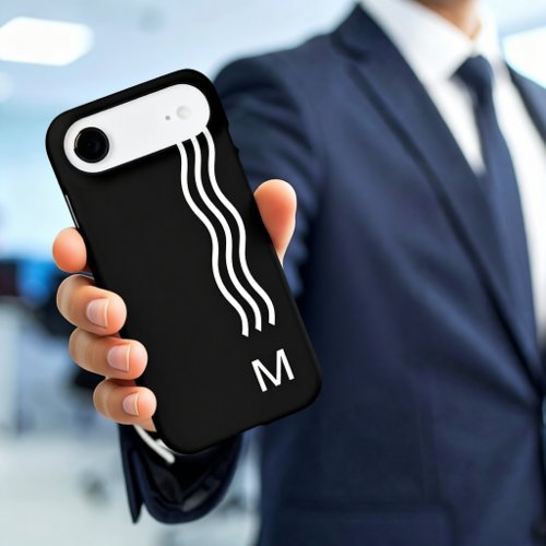 Cool Men's Business Monogram   iPhone 17 Air Case