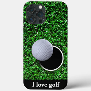 Cool Men's Golf Theme Business iPhone 13 Pro Max Case