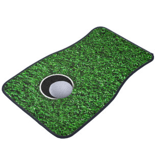 Cool Men's Golf Theme Novelty Car Floor Mat