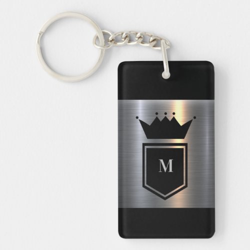 Cool Mens Monogram King Classy Keychains
