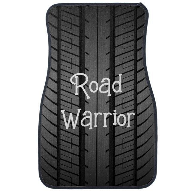 Cool Men's Tire Tread Car Floor Mats (Front)