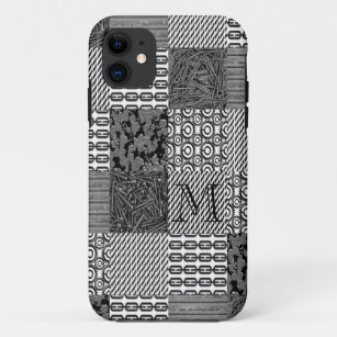 Cool Metal patterns & Monogram iPhone 11 Case
