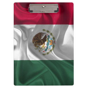Cool Mexico Flag Design Clipboard