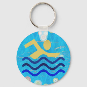 Cool mind in hot times keychain