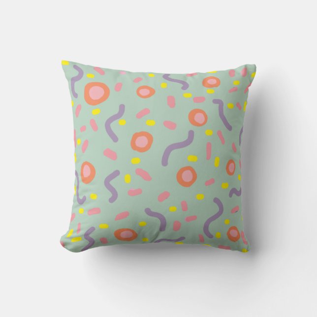 Cool mind  throw pillow (Front)
